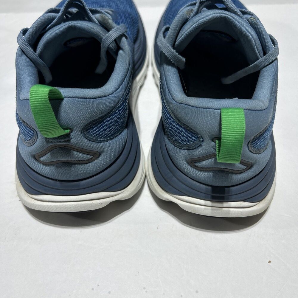 Hoka One Gaviota 5 Wide Shoes Mens Sz 9.5 2E Downpour Thunder Cloud Athletic - Picture 4 of 8